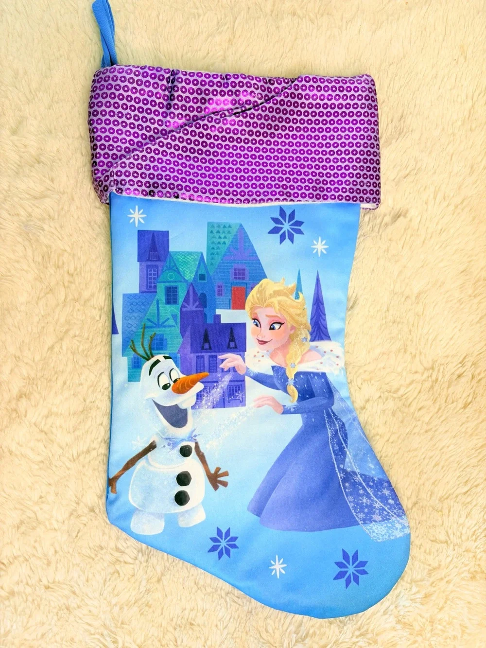 Disney Frozen Count Olaf Christmas stocking 18”